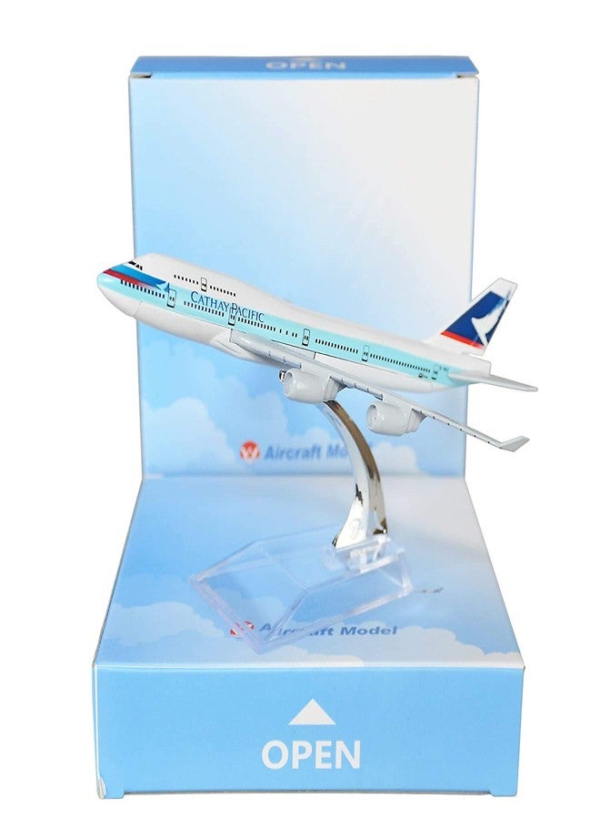 Toytle Cathay Pacific Boeing 747 16cm Alloy Metal Model Aircraft Airplane, Multicolor - Image 4